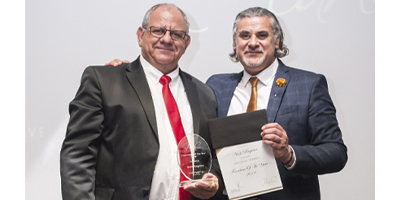 ERL Member Fanie Viljoen Top award winner at the 2019